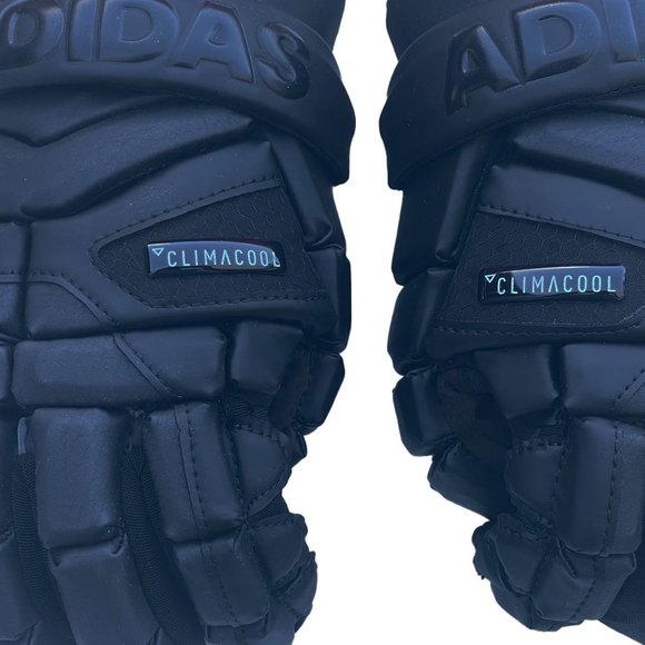 Adidas Freak Flex G Polyurethane Black Lacrosse Gloves Size 12 CF9666 New - Picture 2 of 7